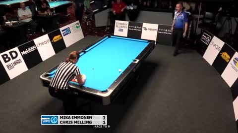 MOST UNBELIEVABLE RUN OUT EVER 8 Ball By Chris Melling