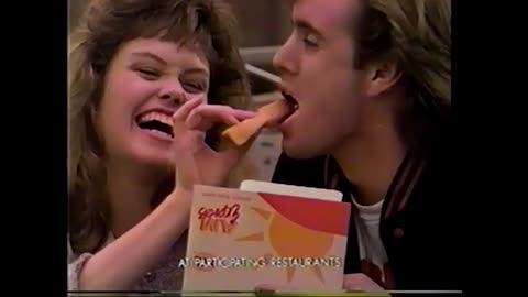 April 5, 1987 - French Toast Sticks at Burger King