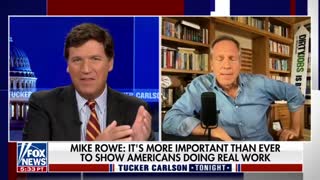 Mike Rowe and Tucker react to TikTok 'influencer's' 'My Day At Work' video