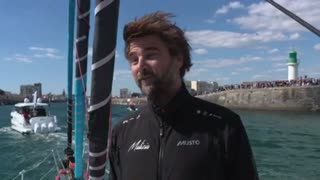 Boris Herrmann Comes In 2nd Place In The New York Vendee Transat Race. Finish and Interview