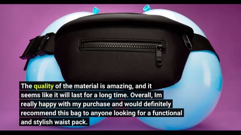 Customer Reviews: Belt Bag Waist Pack Bum Bag Crossbody Fanny Pack for Women and Men with Adjus...