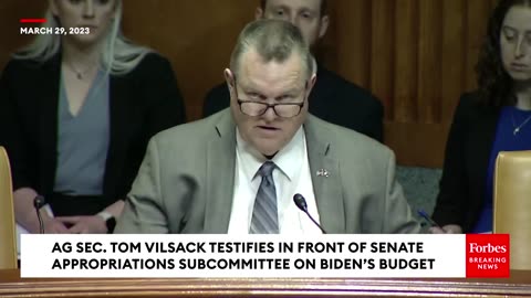 Ag Sec. Tom Vilsack Testifies In Front Of Senate Appropriations Subcommittee On Biden’s Budget