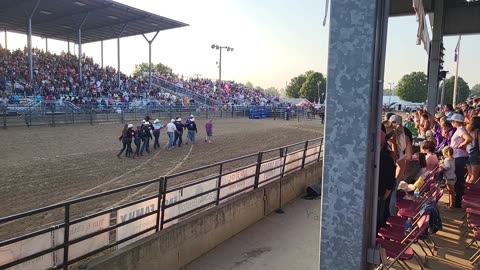 Star Spangled Banner Duet - Rodeo