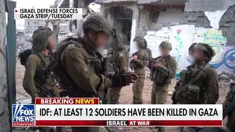 At least 12 Israeli soldiers killed in Gaza: IDF - MBD News