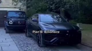 Plan A: Millionaire mindset. Plan B: Billionaire dreams.