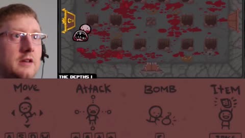 Searching For Tarot Cards In The Binding of Isaac Run 13, social clip 10.