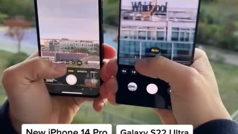 iphone 14 pro max vs samsung s22 ultra zoom test