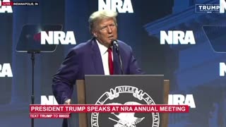 Trump Closing Remarks at NRA