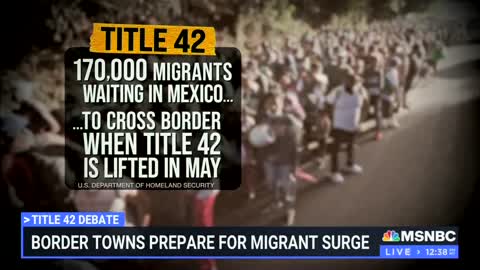 U.S. reports over 221,000 migrant encounters in March, the highest number since Biden took office.