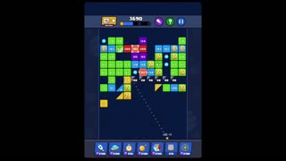 Bricks Ball Crusher Game Level 490 Walkthrough