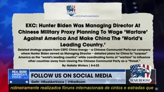 Natalie Winters expõe ligação financeira de Hunter Biden com a Casa Branca...