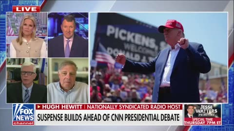 Hugh Hewitt Defends CNN’s Tapper and Bash – But Says He’s ‘Worried About the Third Moderator’ Debate