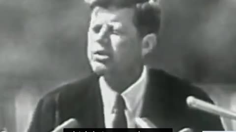 JFK warns of “death-wish for the world”