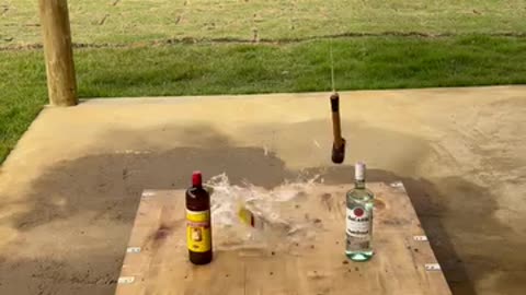 The Most Satisfying way to Break the Bottles.Different Ways to Break the Bottles.