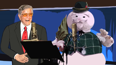 Tony Bennett Duets - The Snowman From The "Rudolph" Classic - A Holly Jolly Christmas