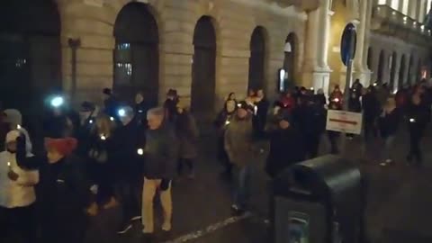 Vigils and torchlight vigils have been organized in various Italian cities