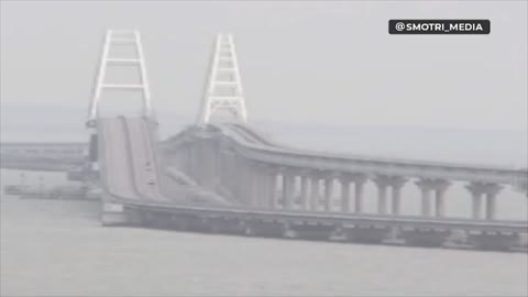 Cars started moving on the Crimea Bridge