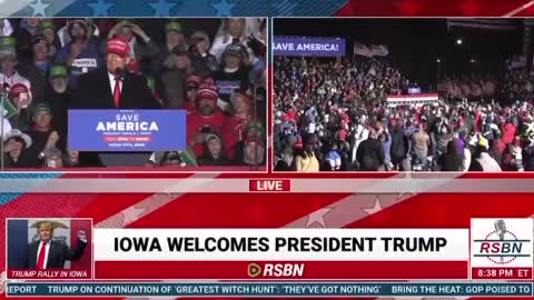 President Donald J. Trump IOWA rally 11-3-2022