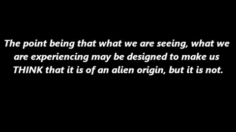 Thoughts And Conjecture