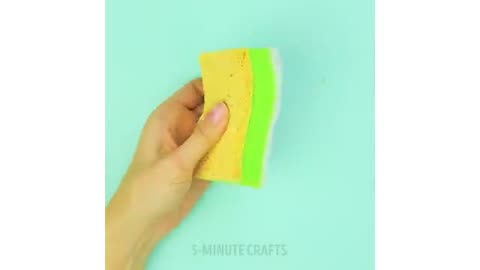 15 awesome sponge hacks you had no idea about.