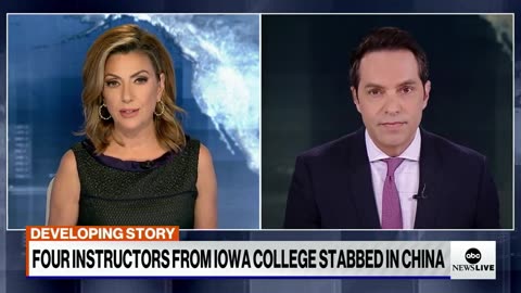 4 Iowa college instructors stabbed while visiting China ABC News