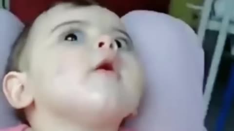 Very funny video new funny baby calling his baba