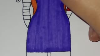 If Chucky Was A Girl Inspired Fashion Illustration Speed Colouring