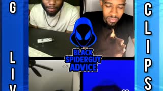 Black Spider Guy Debates With Strong Woman