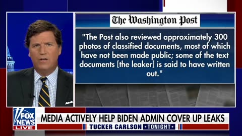 The Mainstream Media Is Helping The Biden Administration Cover Up The Leaks