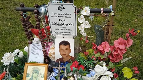 Miejsce zamordowania Eryka Romanowskiego zabitego w Zamościu ul Piłsudskiego