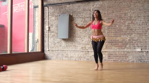 Belly Dance Fitness Calorie Burn - Shimmy Challenge