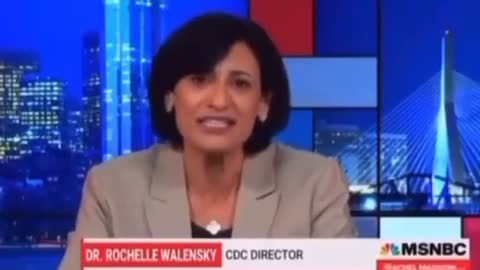 CDC director Rochelle Walensky is telling lie on TV