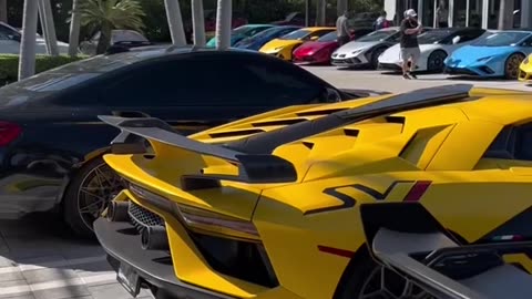 Giallo Midas SVJ #car #cars #lamborghini #aventador #svj #yellow #bright #sunny #colorful #supercar