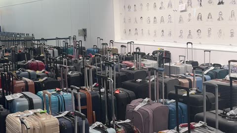 A Sea of Unclaimed Luggage