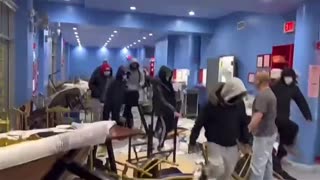 NO ARRESTS! Violent Mob of Teenage Thugs Trashes Chinese Restaurant in NYC