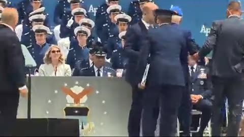 Biden Falls On Stage