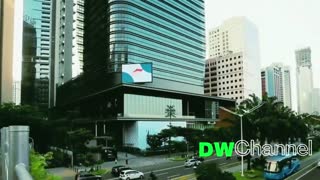 Jakarta City Timelapse Footage