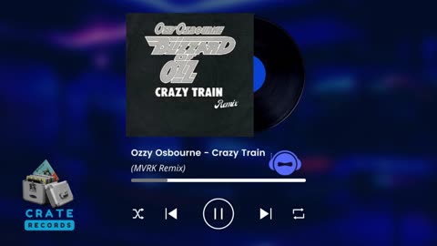 Ozzy Osbourne - Crazy Train (MVRK Remix) | Crate Records