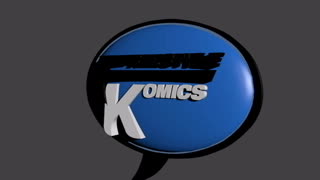 3D Logo of "Freestyle Komic."