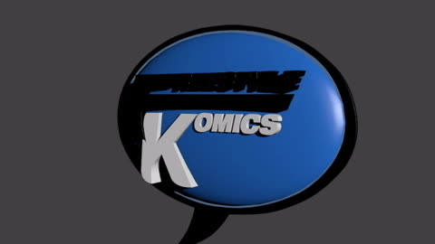 3D Logo of "Freestyle Komic."