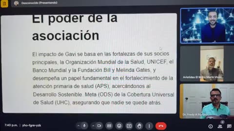 Dr Fredy Portillo, Lic. Jorge Navarro y el Dr Aristides Marin Vivas de Costa Rica