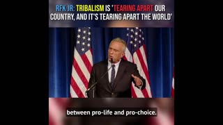 RFK Jr: "TRIBALISM is tearing apart our Country along with the World!"