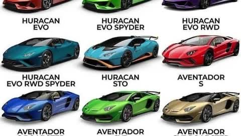 Hurricane, Evantado, lightning, urus Which do you like# Supercar # supercar # Lamborghini