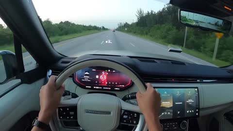 Range Rover 2022 POV Test Drive