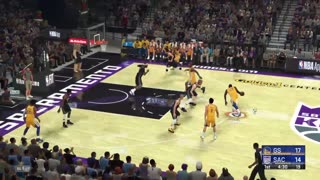 NBA2K/ Warriors vs Kings Classic series