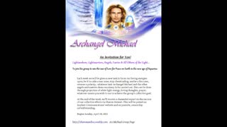 Archangel Michael Week 81 Message Angelic Warrior Group