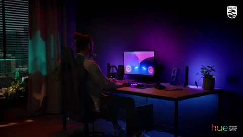 Philips Hue Play Gradient Lightstrip für einen Monitor