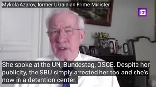 MYKOLA AZAROV, FORMER PRIME MINISTER OF UKRAINE REVEALS THE REAL SITUATION