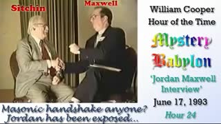 Bill Cooper Mystery babylon Hour 23a to 24a Jordan Maxwell interview