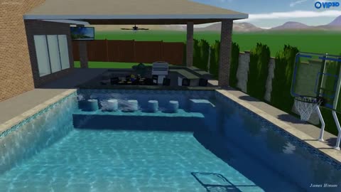 Blue Science Pools - 3D Design - St Samon Family V1 - TX